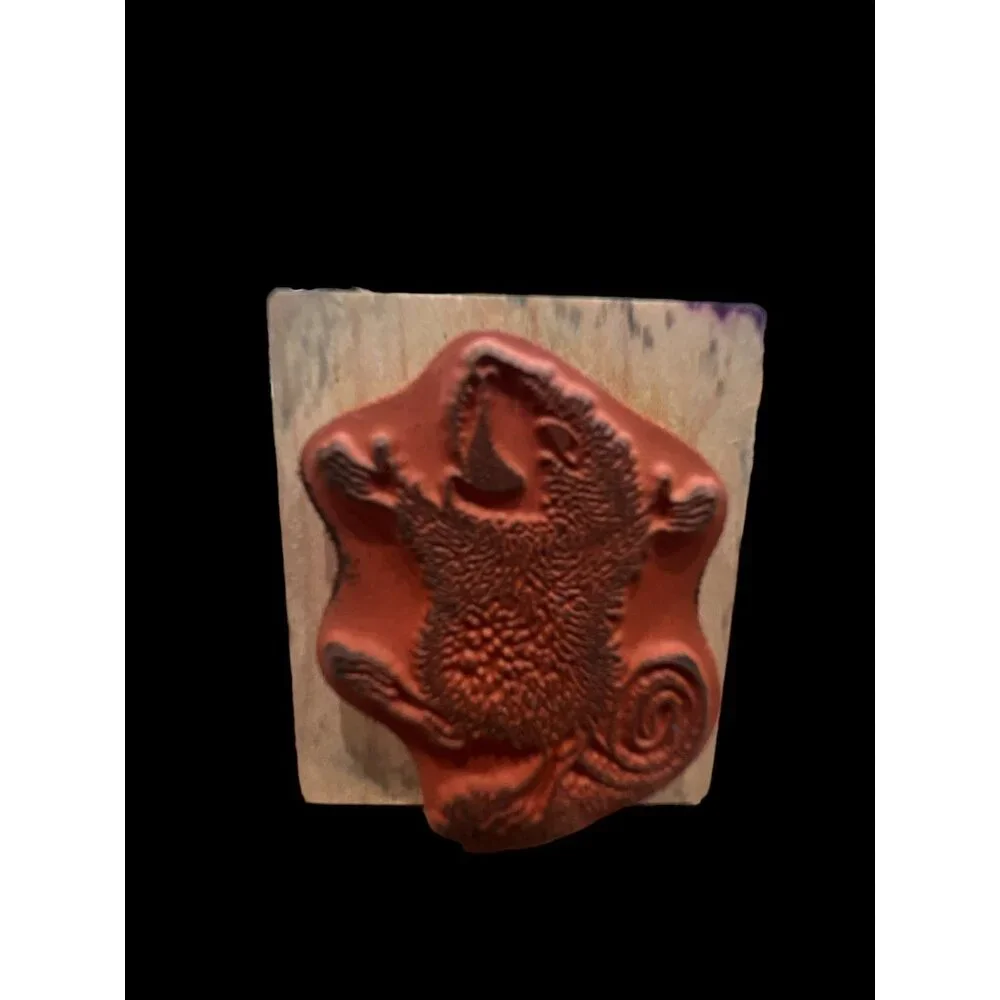 House Mouse C348 Maxwell Mouse 2”x2” Wooden Stamp‎ 1999, Arts & Crafts